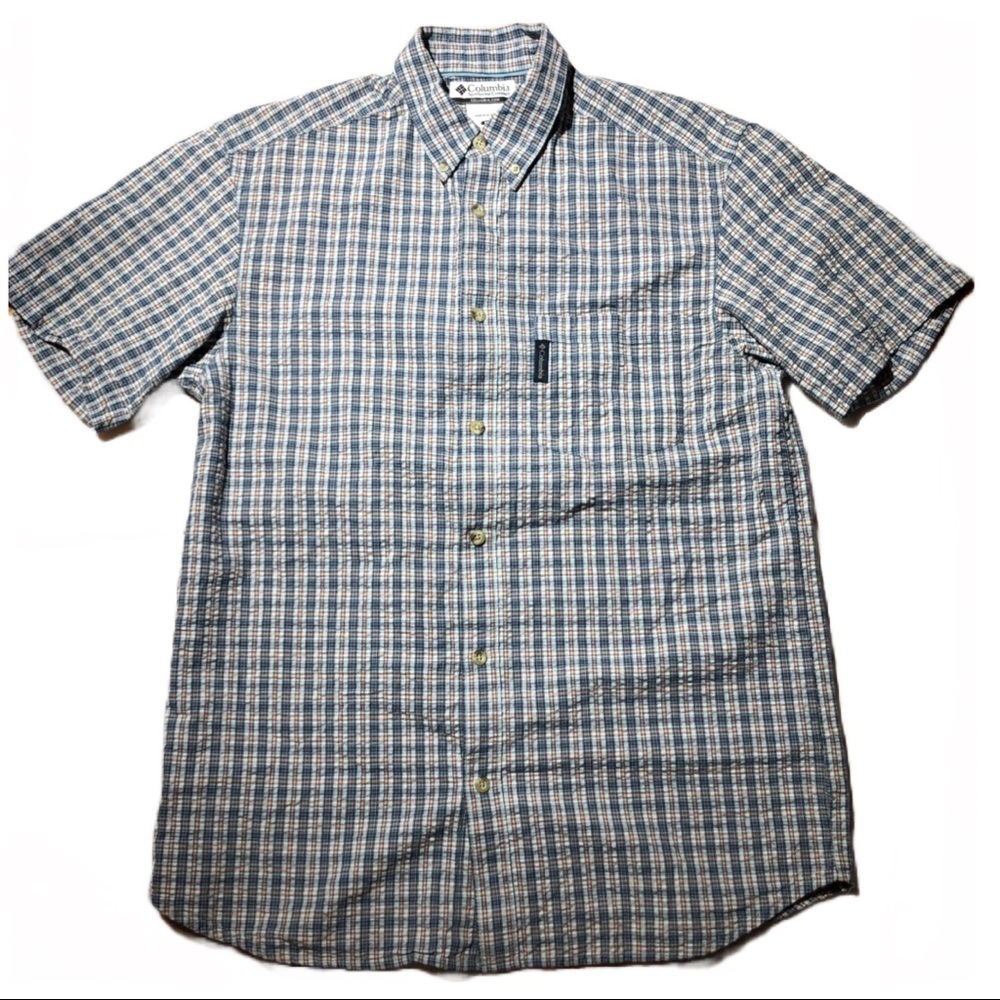 Columbia Button Down Short Sleeve Shirt